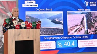 Bursa Büyükşehir Belediye Başkanı Mustafa Bozbey, Mart Ayı Değerlendirme Toplantısı’nda