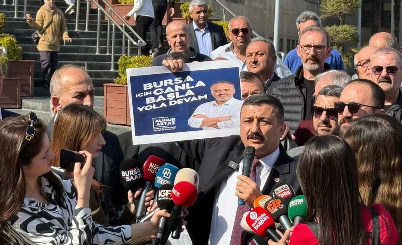 İYİ Parti Bursa Milletvekili Selçuk Türkoğlu, Alinur Aktaş Başkanlığındaki geçmiş