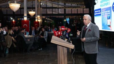 Nilüfer Belediye Başkanı Şadi Özdemir, görev süresinin ilk yılında Nilüfer’de