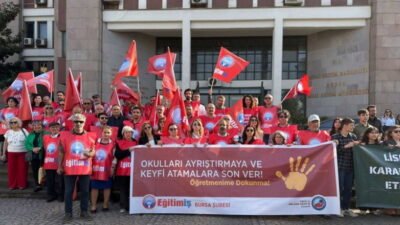 Proje okullarındaki öğretmenlerin görev süresinin sona erdirilmesinin ardından Bursa'da çok