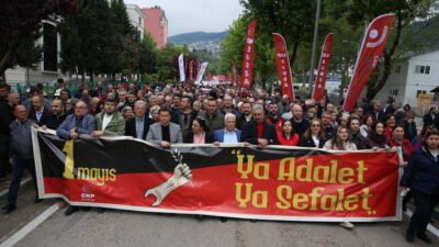 Bursa’da 1 Mayıs İşçi Bayramı, sendikaların, sivil toplum kuruluşlarının ve