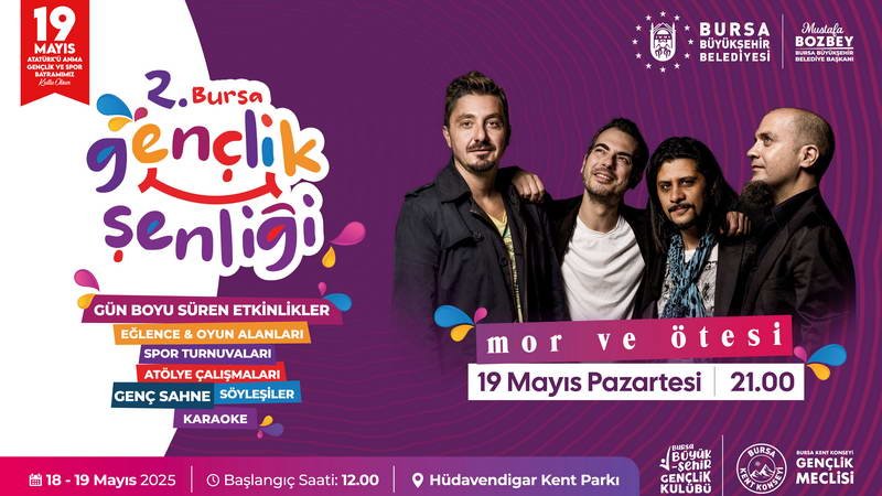 Bursa Büyükşehir Belediyesi, 19 Mayıs Atatürk’ü Anma, Gençlik ve Spor