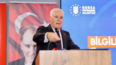 Bursa Büyükşehir Belediye Başkanı Mustafa Bozbey, BURULAŞ ile Demiryol-İş Sendikası