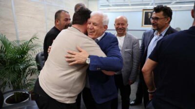 Bursa Büyükşehir Belediye Başkanı Mustafa Bozbey, BURULAŞ ile Demiryol-İş Sendikası