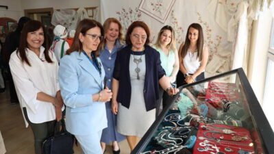 NİLSEM’de eğitim alan kadınlar, yıl boyunca edindikleri becerileri sergiyle görücüye