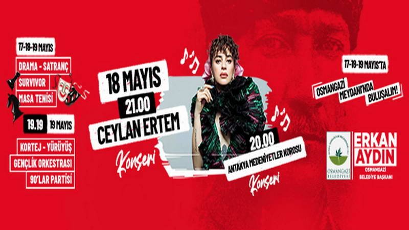 Osmangazi Belediyesi, her yaştan Osmangazilinin 19 Mayıs Atatürk’ü Anma, Gençlik