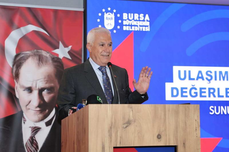 Bursa Büyükşehir Belediye Başkanı Mustafa Bozbey, gerçekleştirilen "Mayıs Ayı Değerlendirme