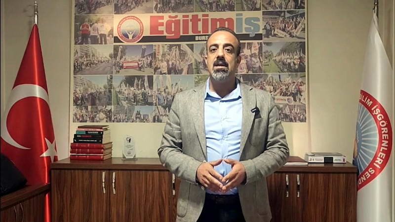 Eğitim-İş Sendikası Bursa Şube Başkanı Özkan Rona, Bursa'daki İsmailağa Cemaati