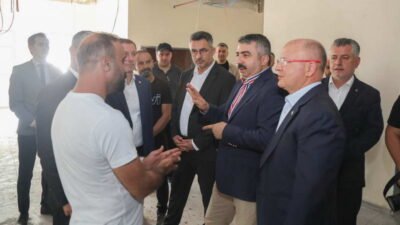 Bursa Teknik Üniversitesi (BTÜ) Mimar Sinan Yerleşkesi'nde yapımı süren Kredi