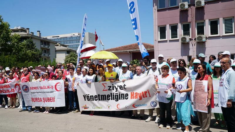 Bursa Tabip Odası ve sağlık emek-meslek örgütleri aile sağlığı merkezlerine