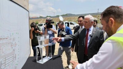 Bursa Büyükşehir Belediyesi, günlük 1843 metreküp atıksuyu ileri biyolojik arıtma