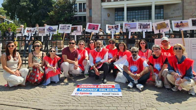 Eğitim-İş Bursa Şube Başkanı Özkan Rona, İl Milli Eğitim Müdürlüğü