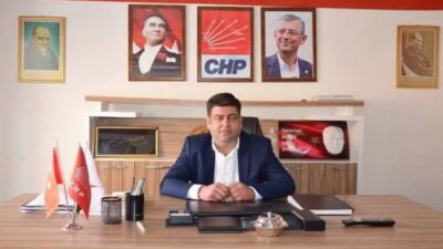 CHP Mustafakemalpaşa İlçe Başkanı Gökhan Demir, Ticaret Borsası Başkanı Sadettin