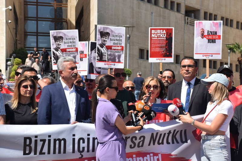 Eğitim-İş Sendikası Bursa Şubesi, Şube Başkanı Özkan Rona hakkında Atatürk’ün