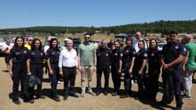 Bursa Büyükşehir Belediyesi, BASK ve TOSFED iş birliğinde orman yangınlarına