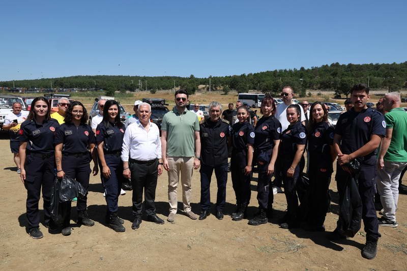 Bursa Büyükşehir Belediyesi, BASK ve TOSFED iş birliğinde orman yangınlarına
