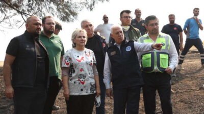 Bursa Büyükşehir Belediye Başkanı Mustafa Bozbey, Gürsu TOKİ bölgesinde devam