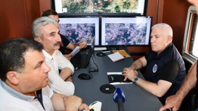 Bursa Büyükşehir Belediye Başkanı Mustafa Bozbey, Harmancık ilçesinde 4 ayrı