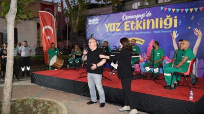 Bursa Osmangazi’de 'Yaz Etkinliği’ adı altında gerçekleştirilen programının ilk adresi