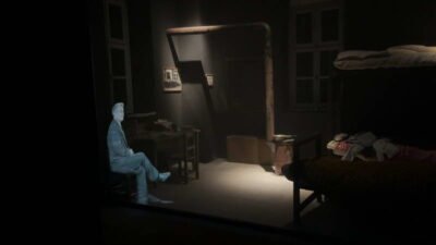 Sinop Tarihi Cezaevi Müzesi’nde, Sabattin Ali’nin olduğu bölüm ziyaretçilerin ilgisini