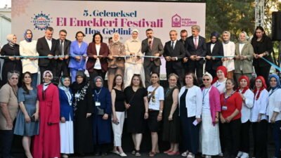 Yıldırım Belediyesi tarafından, deprem bölgesinden kadın kooperatiflerinin katılımıyla düzenlenen 5.