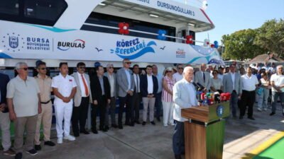 Bursa Büyükşehir Belediyesi tarafından deniz ulaşımını canlandırmak ve turizme katkı