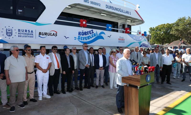 Bursa Büyükşehir Belediyesi tarafından deniz ulaşımını canlandırmak ve turizme katkı