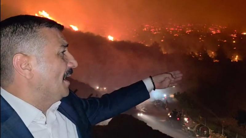İYİ Parti Bursa Milletvekili Selçuk Türkoğlu, Türkiye’yi kasıp kavuran orman