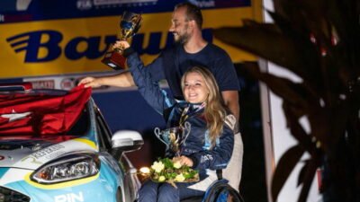 Türkiye Ralli Şampiyonası’nda Osmangazi Belediyesi’ni temsil eden dünyanın tek engelli