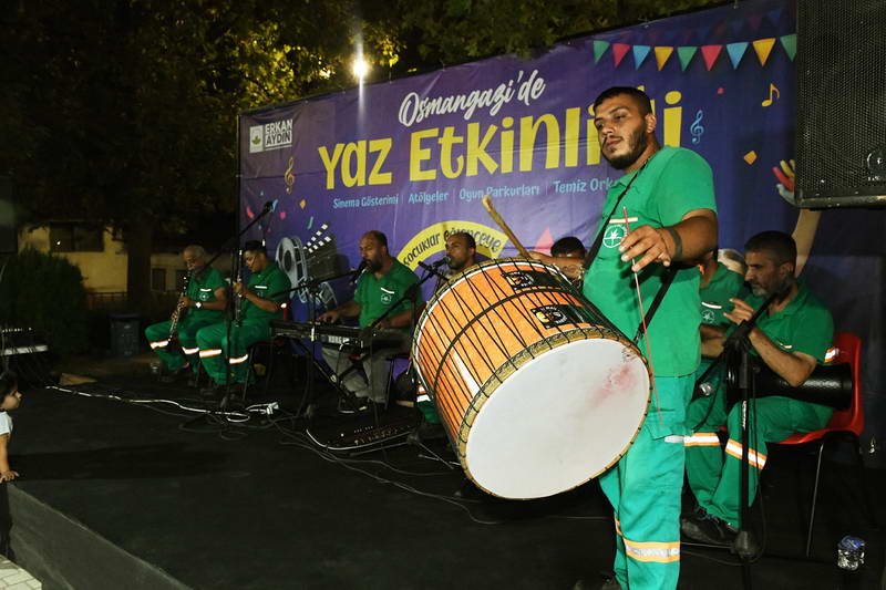 Osmangazi Belediyesi’nin yaz aylarına özel olarak başlattığı “Osmangazi’de Yaz Etkinliği”