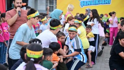 Yıldırım Belediyesi düzenlediği Yaz Çocuk Şenlikleri ile Yıldırımlı çocukların unutulmaz