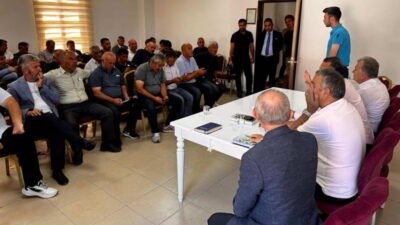 Bursa Büyükşehir Belediyesi tarafından Büyükorhan ilçesindeki muhtarların talep ve önerilerini