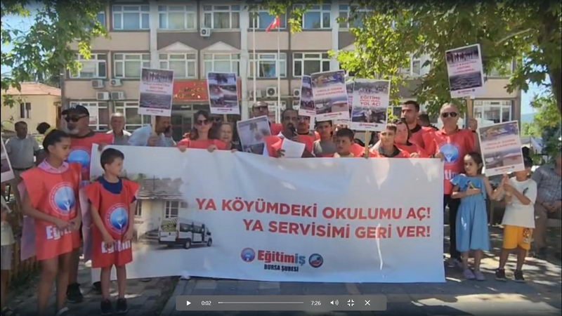 Eğitim-İş Bursa Şube Başkanı Özkan Rona, tasarruf tedbirleri kapsamında köy