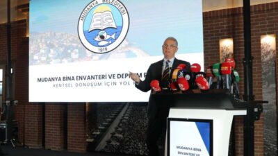 Mudanya Belediyesi tarafından bilimsel yöntemlerle hazırlanan “Bina Envanteri ve Deprem