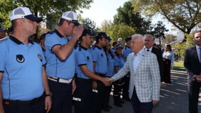 Bursa Büyükşehir Belediye Başkanı Mustafa Bozbey, Zabıta Teşkilatı’nın 199. kuruluş