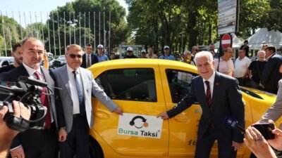 Bursa Büyükşehir Belediyesi’nin destekleriyle yerli yazılımla hayata geçirilen 'Bursa Taksi’