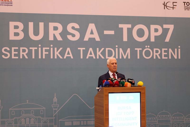 Büyükşehir Belediyesi’nin akıllı şehircilikte yaptığı çalışmalarla Bursa, dünyanın en akıllı