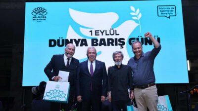 Nilüfer Belediyesi, 1 Eylül Dünya Barış Günü’nü, “Sözümüz de sesimiz