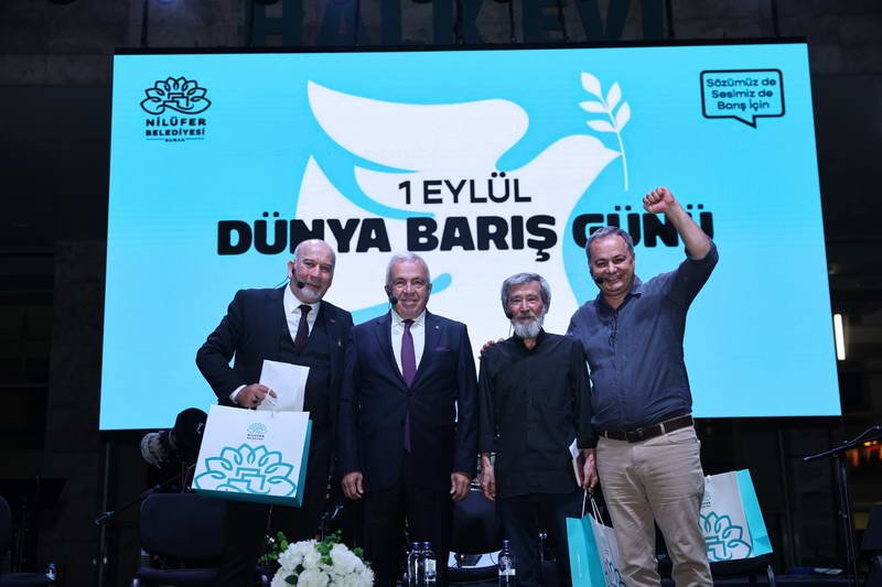 Nilüfer Belediyesi, 1 Eylül Dünya Barış Günü’nü, “Sözümüz de sesimiz