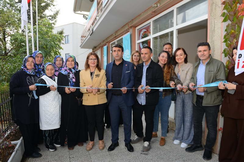 Nilüfer Belediyesi’nin desteğiyle Hasanağa Mahallesi’ne kazandırılan Kadın Yardımlaşma ve Dayanışma