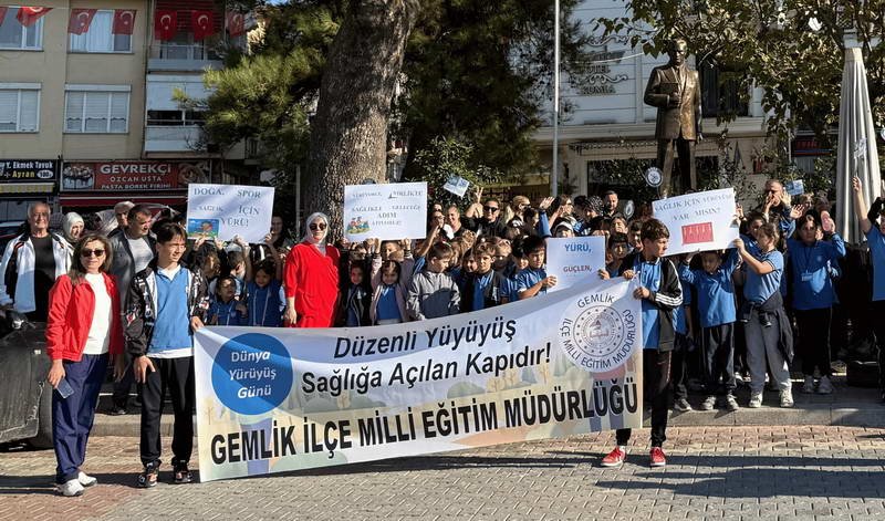“Dünya Yürüyüş Günü” kapsamında Bursa İl Millî Eğitim Müdürlüğü İşyeri
