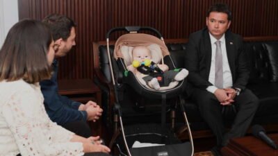 Bursa’da yaşayan 6 aylık Çağan Ata Taran’a 18 günlükken, SMA'nın