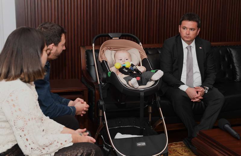 Bursa’da yaşayan 6 aylık Çağan Ata Taran’a 18 günlükken, SMA'nın