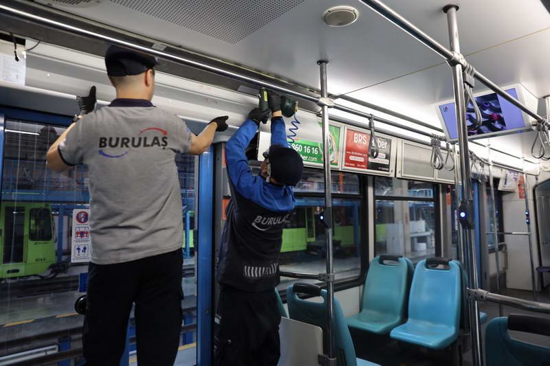 Bursa Büyükşehir Belediyesi iştiraki BURULAŞ, bir yandan vatandaşlara konforlu ve