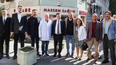 Osmangazi İlçesinde her Cuma günü  bir mahalleyi ziyaret ederek vatandaşlar