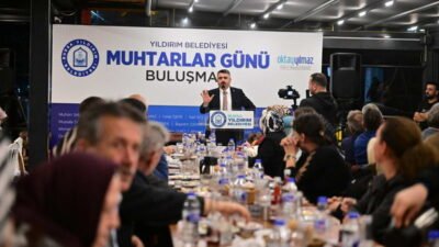 Yıldırım Belediye Başkanı Oktay Yılmaz, 19 Ekim ‘Muhtarlar Günü’ dolayısıyla