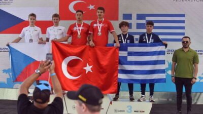 Bursa Büyükşehir Belediyesporlu Muhammed Emir Kurtulan, Biathle Triathle Avrupa Şampiyonası’nda
