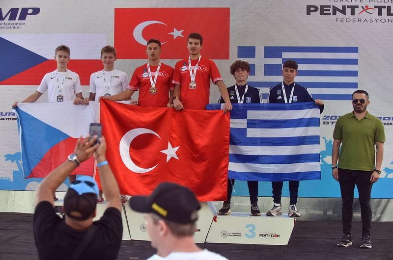 Bursa Büyükşehir Belediyesporlu Muhammed Emir Kurtulan, Biathle Triathle Avrupa Şampiyonası’nda