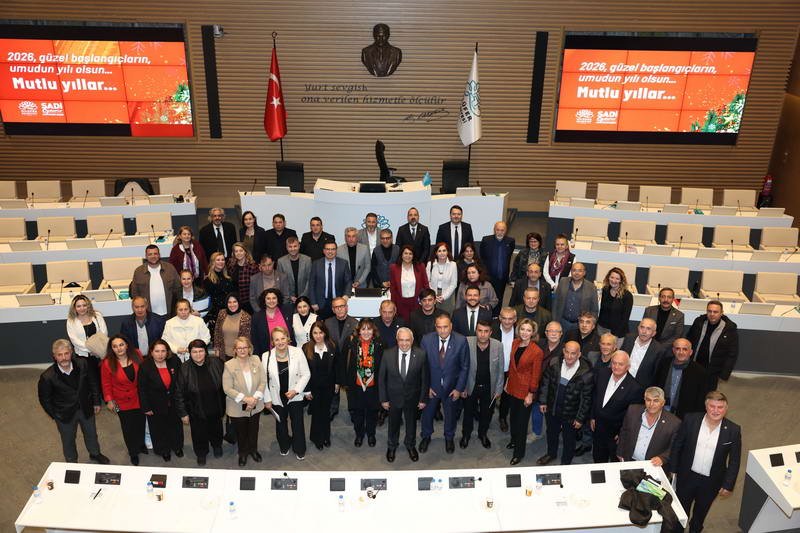 Nilüfer Belediye Başkanı Şadi Özdemir, yılın son muhtarlar buluşmasında Nilüfer’de