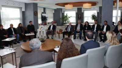 Nilüfer Belediye Başkanı Şadi Özdemir, CHP Nilüfer İlçe Başkanı Özgür